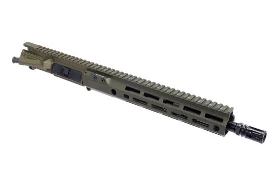 Aero Precision M4E1 Threaded AR-15 Upper is equipped with an A2 flash hider
